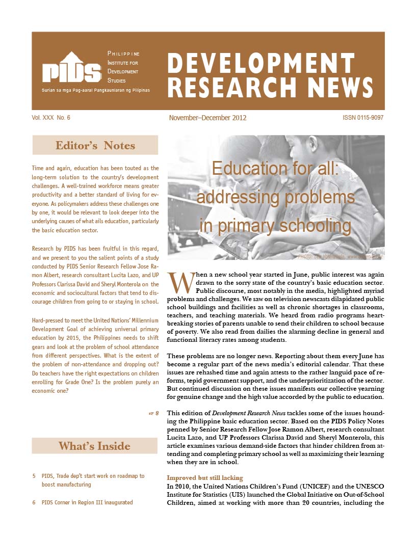 articles on education issues in the philippines