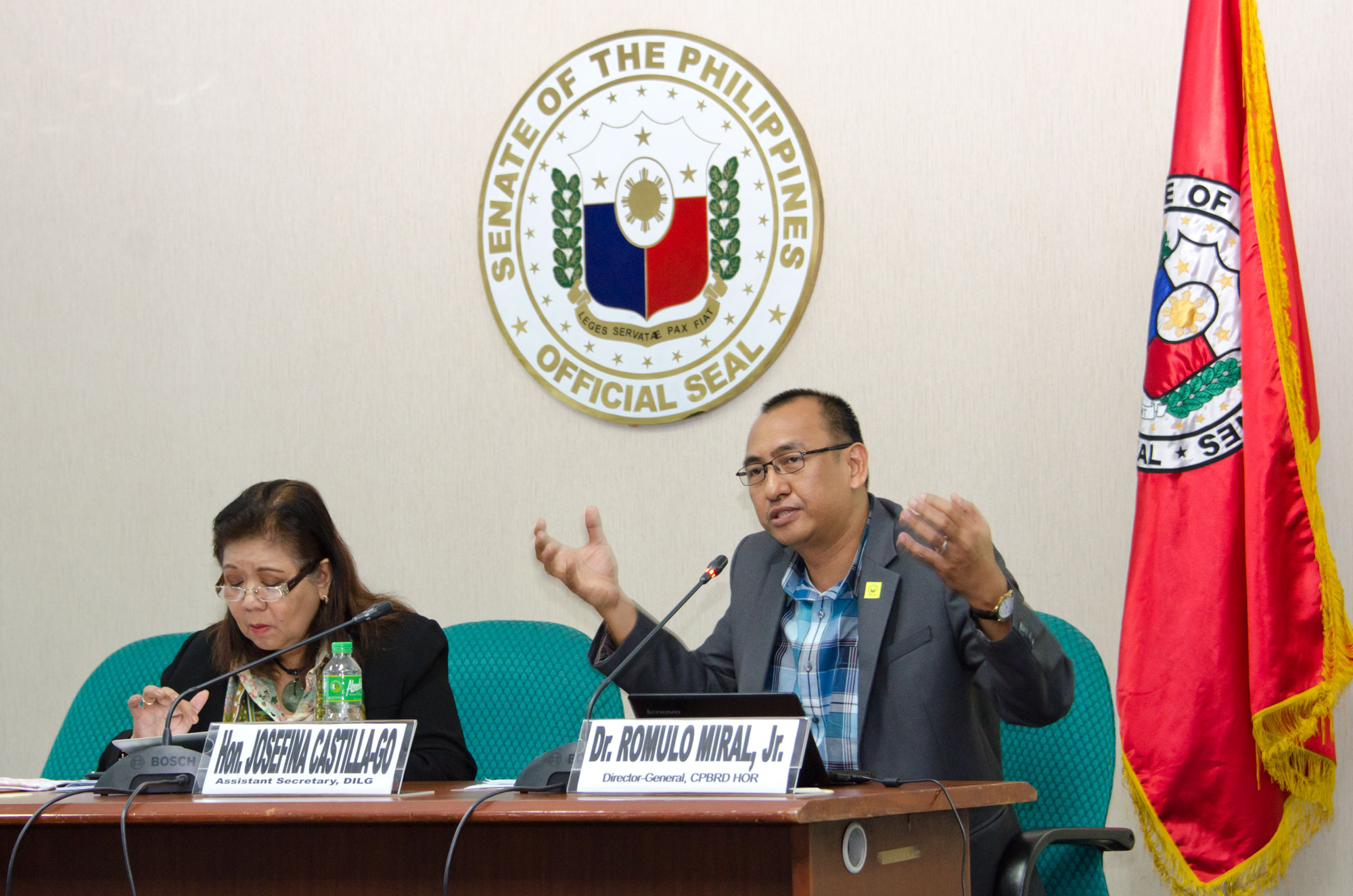 Senate Centennial Lecture Series Assessment Of The Bottom-Up Budgeting Process For FY 2015-GGM_8075.jpg