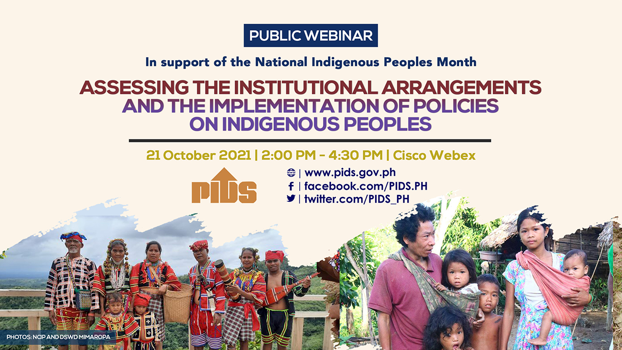 Assessing the Institutional Arrangements and the Implementation of Policies on Indigenous Peoples (Available on Facebook Live)-backdrop_october_21_webinar_lowres.jpg