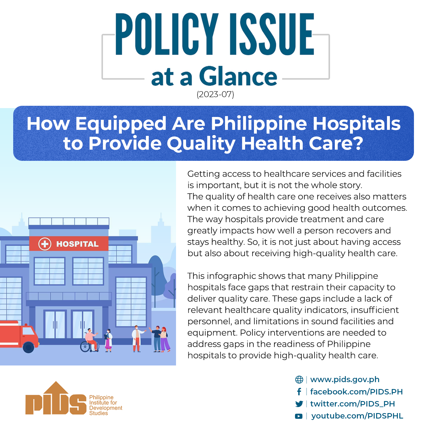 POLICY ISSUE AT A GLANCE: How Equipped Are Philippine Hospitals to Provide Quality Health Care?-2023-07-01.png