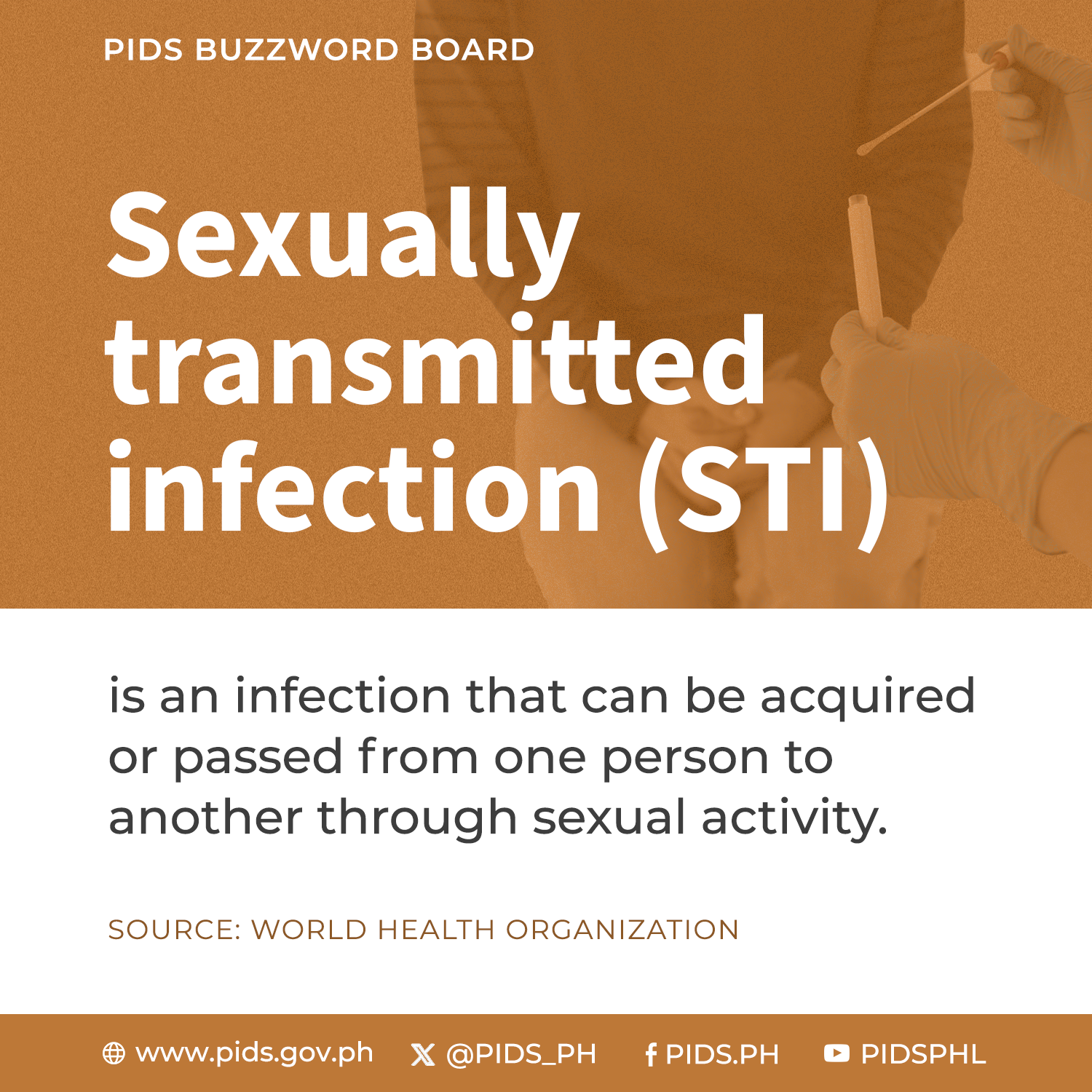 PIDS Buzzword Board: Sexually Transmitted Infection-02A-STI.png