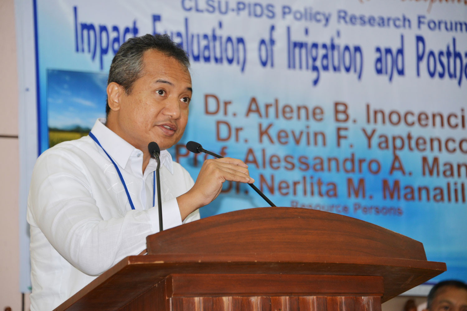 PIDS-CLSU Forum On Impact Evaluation Of Irrigation And Postharvest Facilities-DSC_5755.jpg